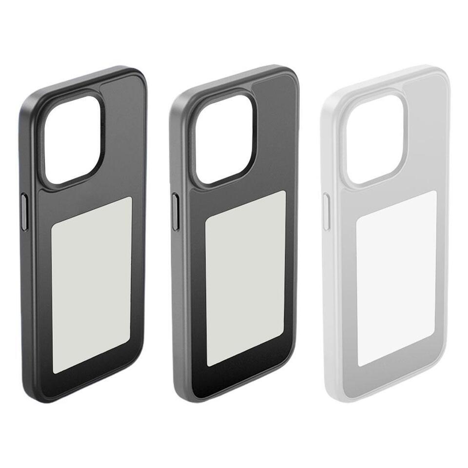 Telefoonhoesje iPhone Aanpasbaar E-ink Beschermhoes