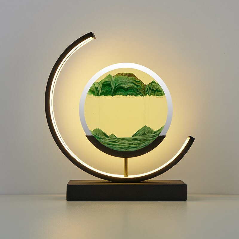 OceanArt™ – Verlichte Diepzeezandcapes voor Rustgevende Woondecoratie-1