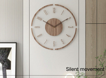 Houten Wandklok Scandinavisch Design WoodWave