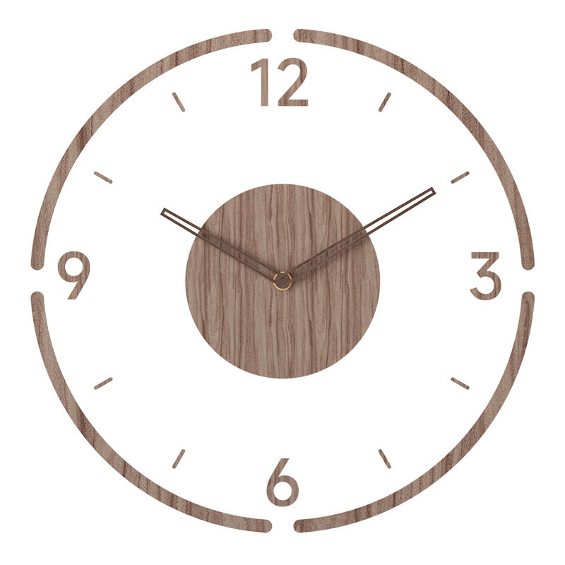 Houten Wandklok Scandinavisch Design WoodWave