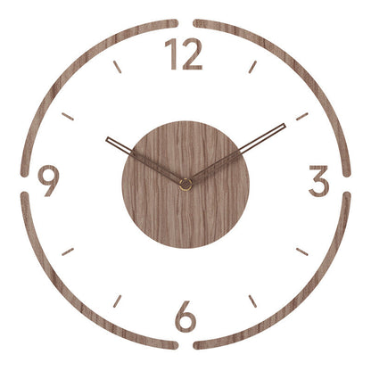 Houten Wandklok Scandinavisch Design WoodWave