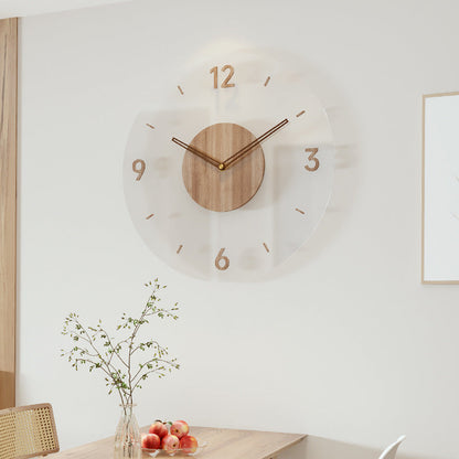 Houten Wandklok Scandinavisch Design WoodWave