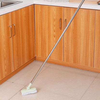 Flexibele Telescopische Borstel voor Badkamer en Terras Schoonmaken