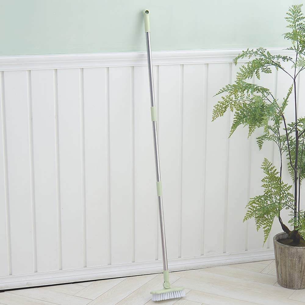 Flexibele Telescopische Borstel voor Badkamer en Terras Schoonmaken