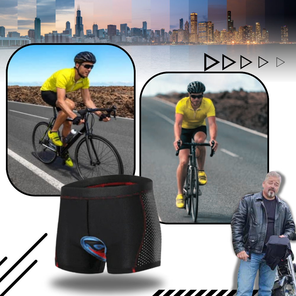 Fietsbroek Gevoerd Naadloos Comfortabel