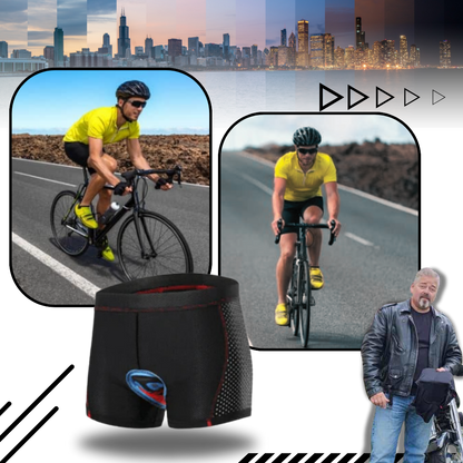 Fietsbroek Gevoerd Naadloos Comfortabel