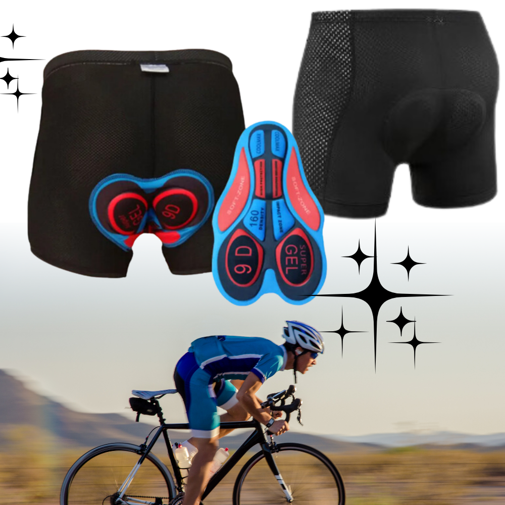 Fietsbroek Gevoerd Naadloos Comfortabel