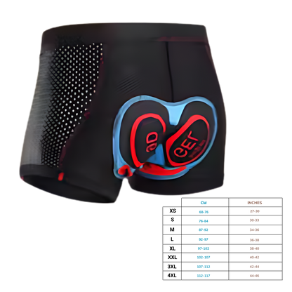 Fietsbroek Gevoerd Naadloos Comfortabel