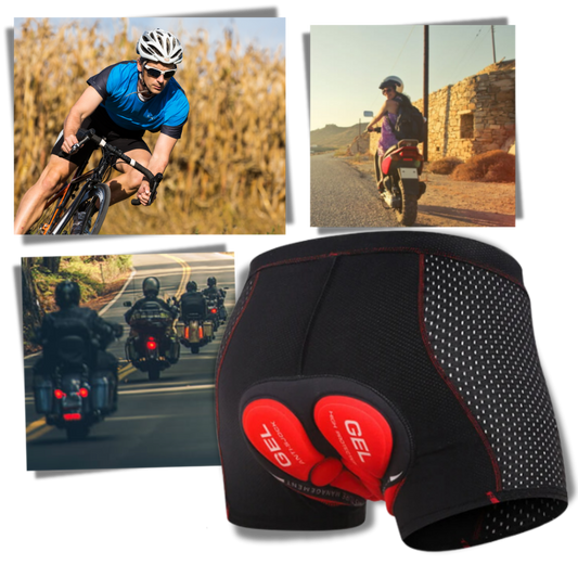 Fietsbroek Gevoerd Naadloos Comfortabel - Velinix