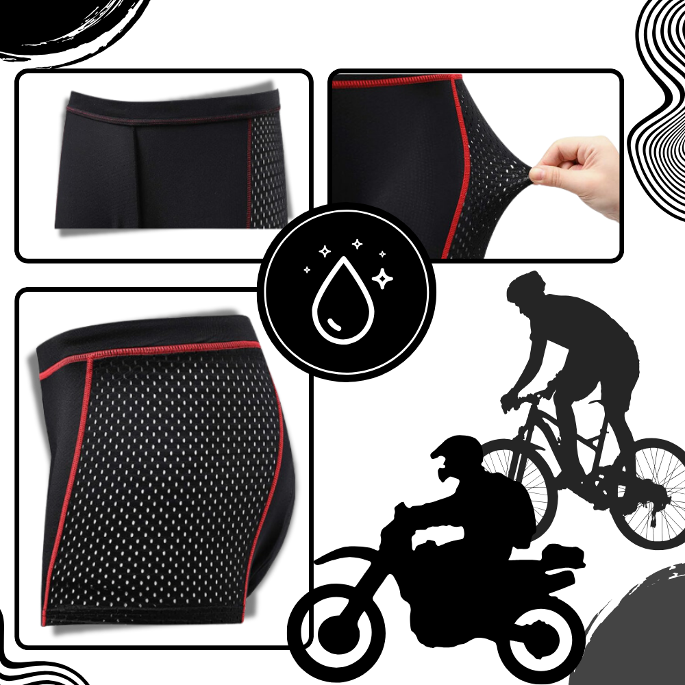 Fietsbroek Gevoerd Naadloos Comfortabel