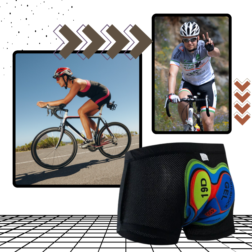 Fietsbroek Gevoerd Naadloos Comfortabel