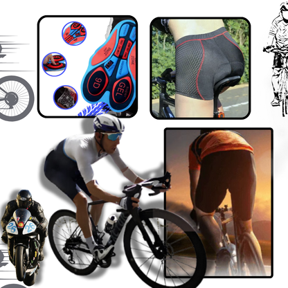 Fietsbroek Gevoerd Naadloos Comfortabel