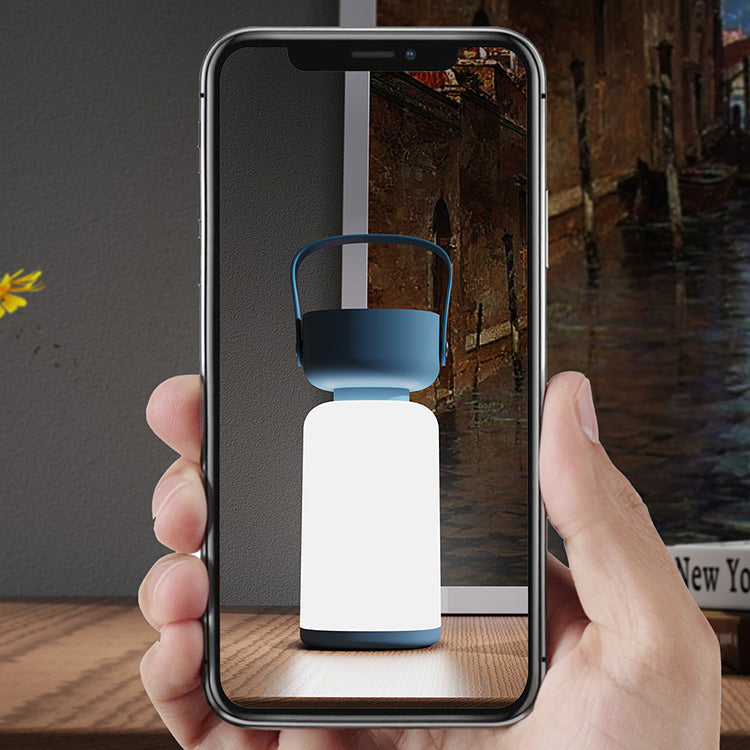 Waterdichte LED Tafellamp Draagbaar Modern Cilindervorm