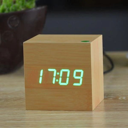 Digitale Tafelklok Kubus Design Modern voor Thuis