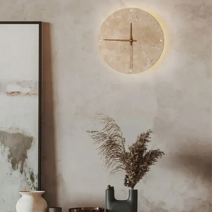 Wandlamp met Klok Modern Design LED Verlichting