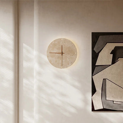 Wandlamp met Klok Modern Design LED Verlichting - Velinix