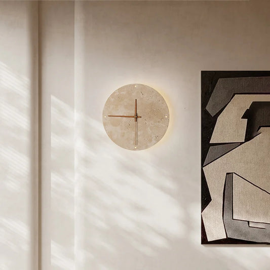 Wandlamp met Klok Modern Design LED Verlichting - Velinix