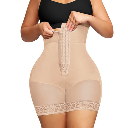 Dames Shapewear Shorts met Ritssluiting voor Slanke Benen