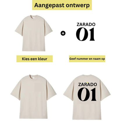 Papashirt Gepersonaliseerd Vader en Zoon Kleding
