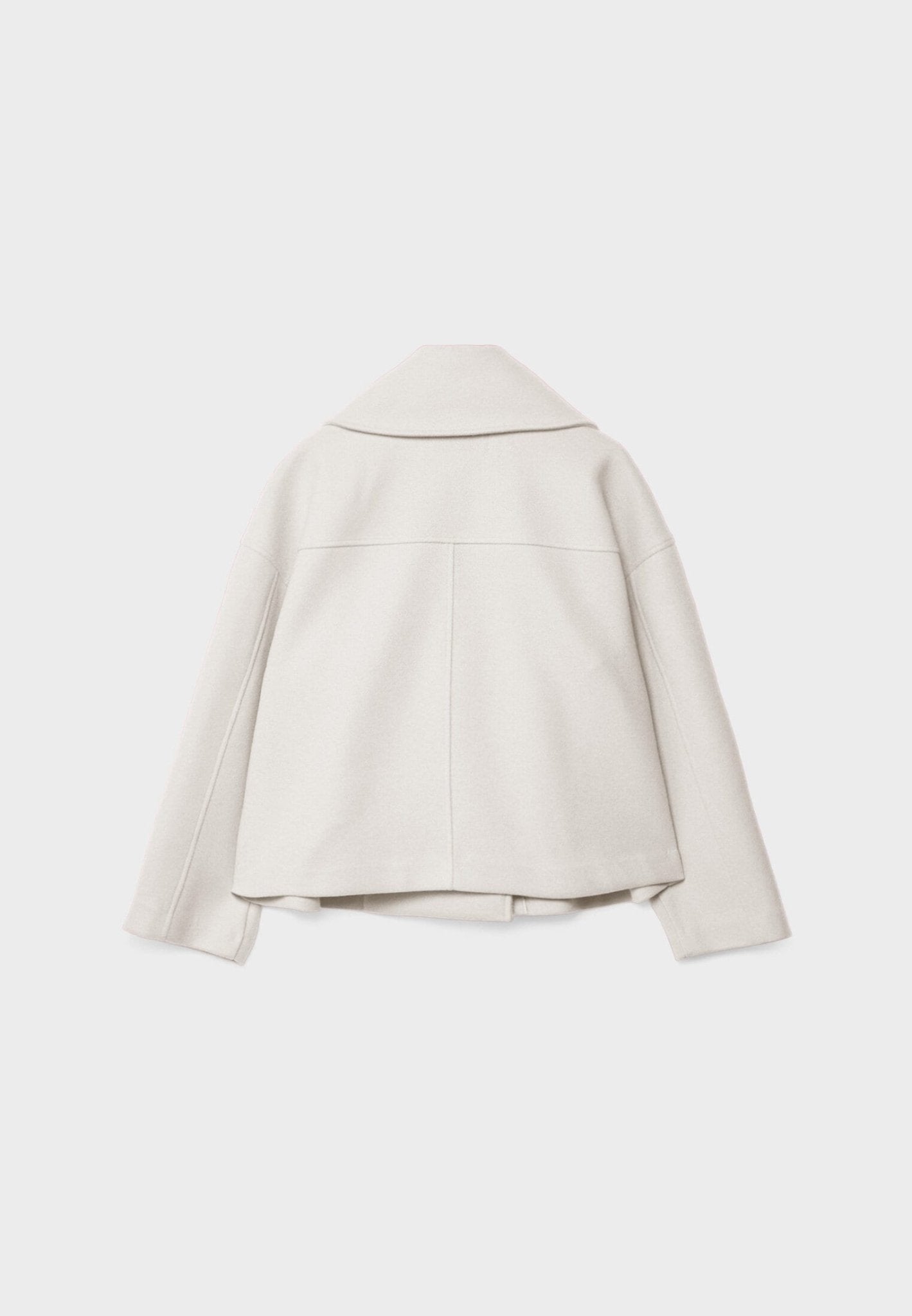 Korte Damesjas Elegante Dubbelknop Stijlvol Design