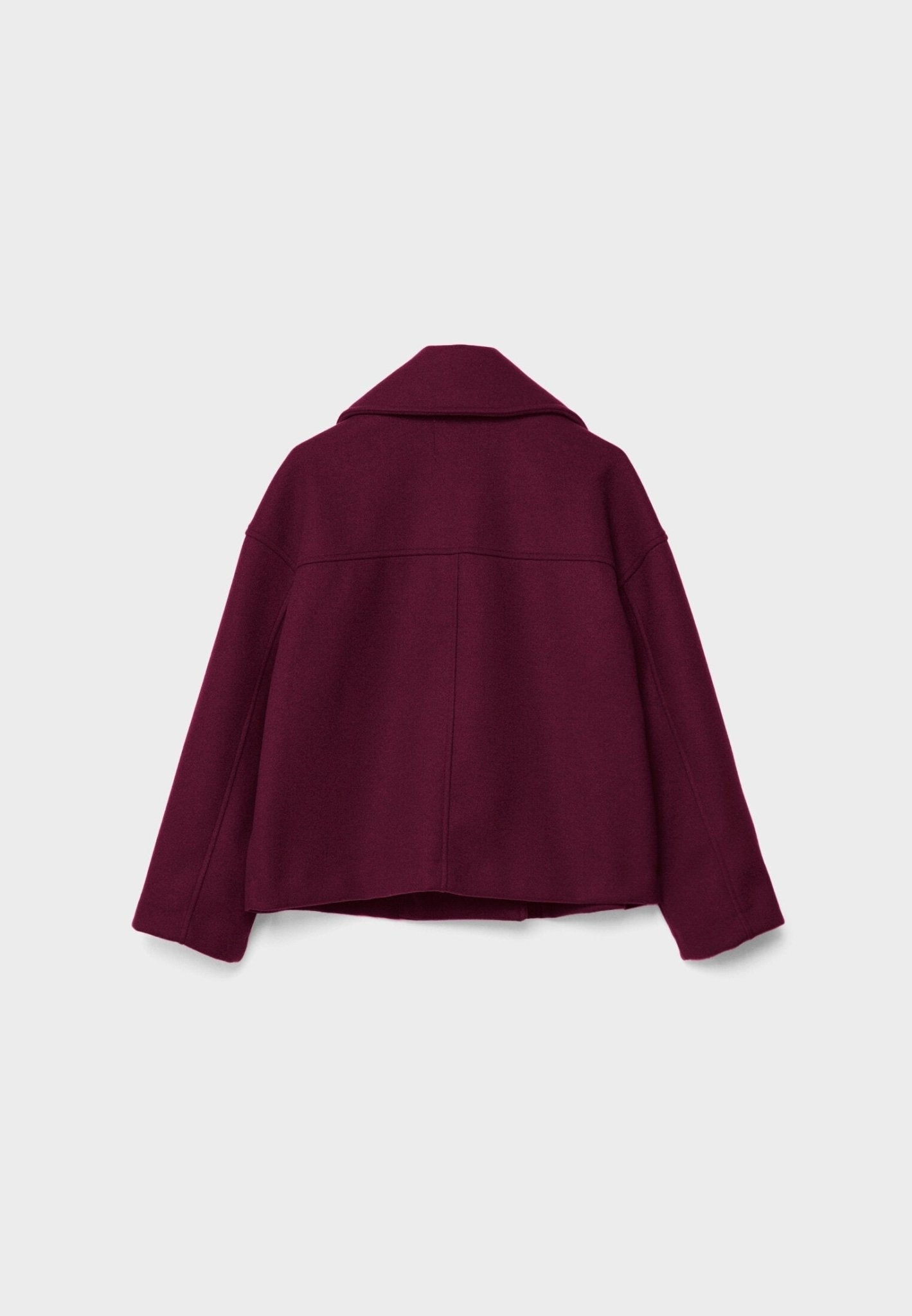 Korte Damesjas Elegante Dubbelknop Stijlvol Design