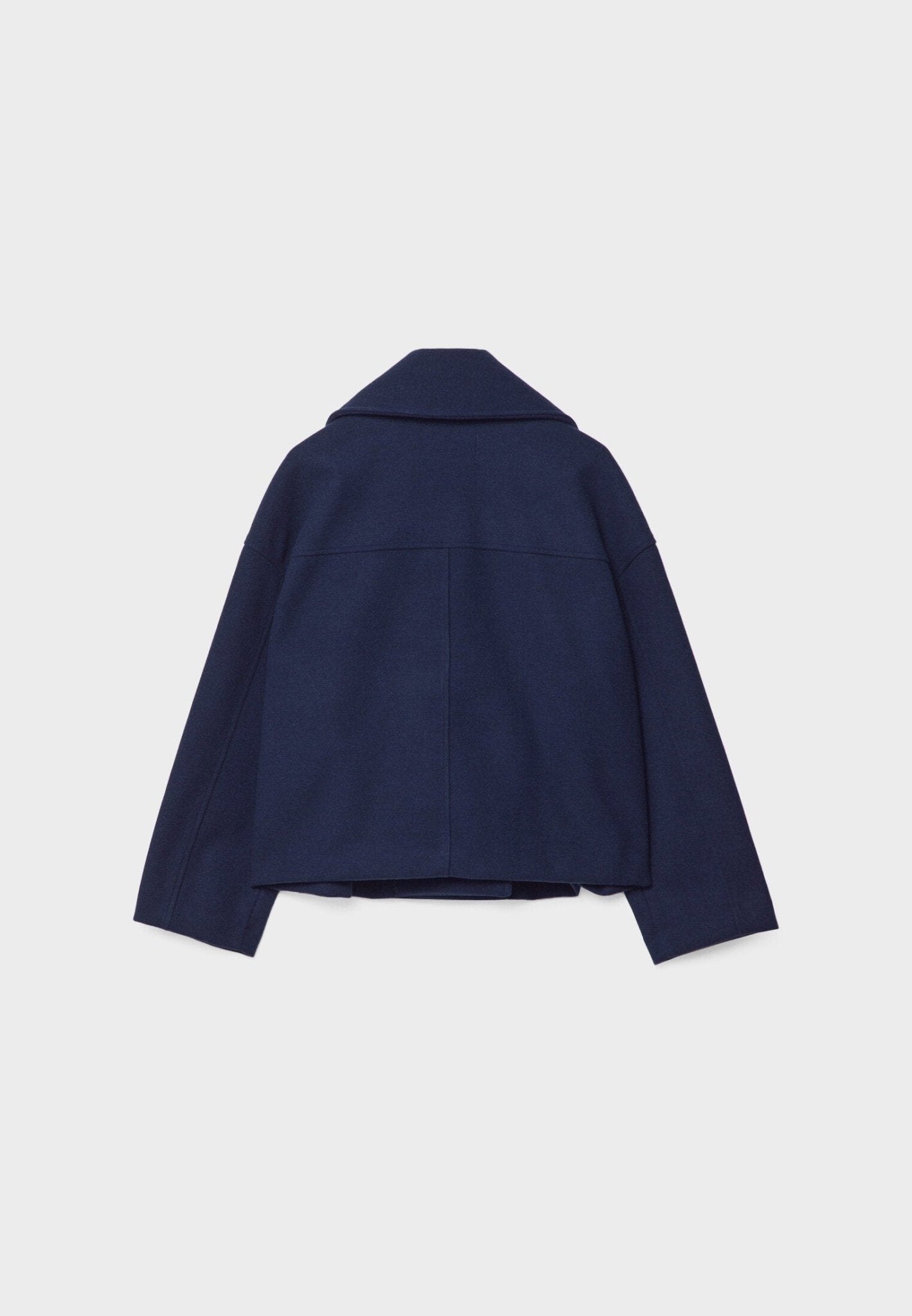 Korte Damesjas Elegante Dubbelknop Stijlvol Design