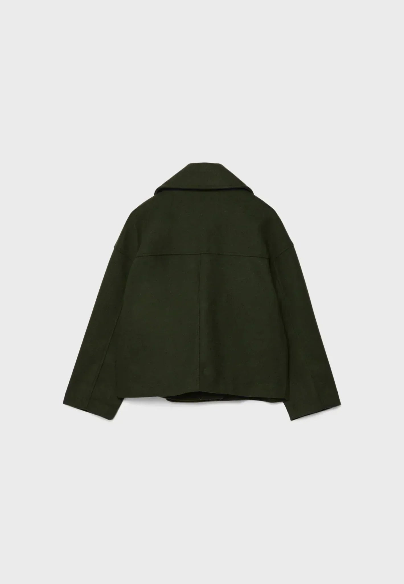 Korte Damesjas Elegante Dubbelknop Stijlvol Design