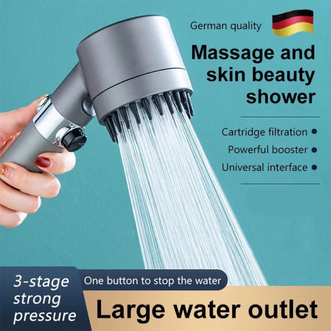 Douchekop AquaFlow 3 Standaard Waterbesparend