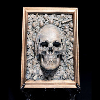 Halloween Schedel Fotolijst Hanger Spreek Geen Kwaad Decoratie
