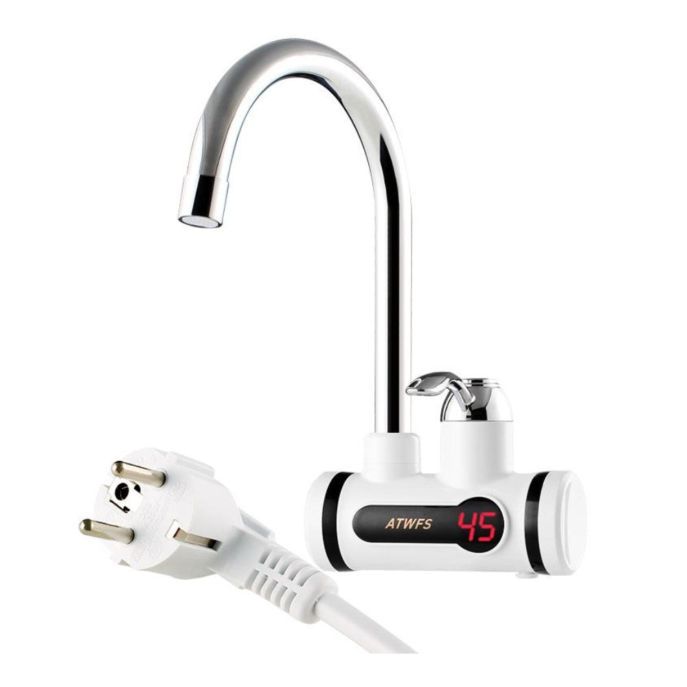Kraan met Ingебouwde Waterverwarmer - Direct Warm Water in 4 Seconden → Warmwaterkraan Direct Warm Water Instant - Velinix