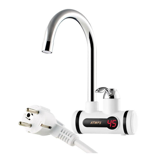 Kraan met Ingебouwde Waterverwarmer - Direct Warm Water in 4 Seconden → Warmwaterkraan Direct Warm Water Instant - Velinix