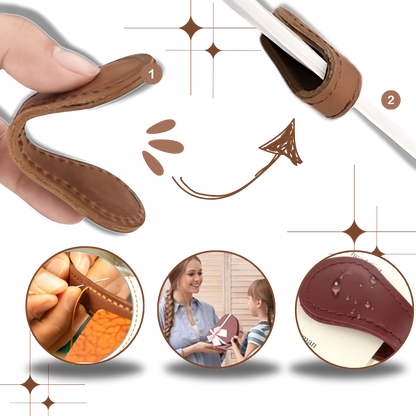 Leren Boekenlegger Gepersonaliseerd Magnetisch Design