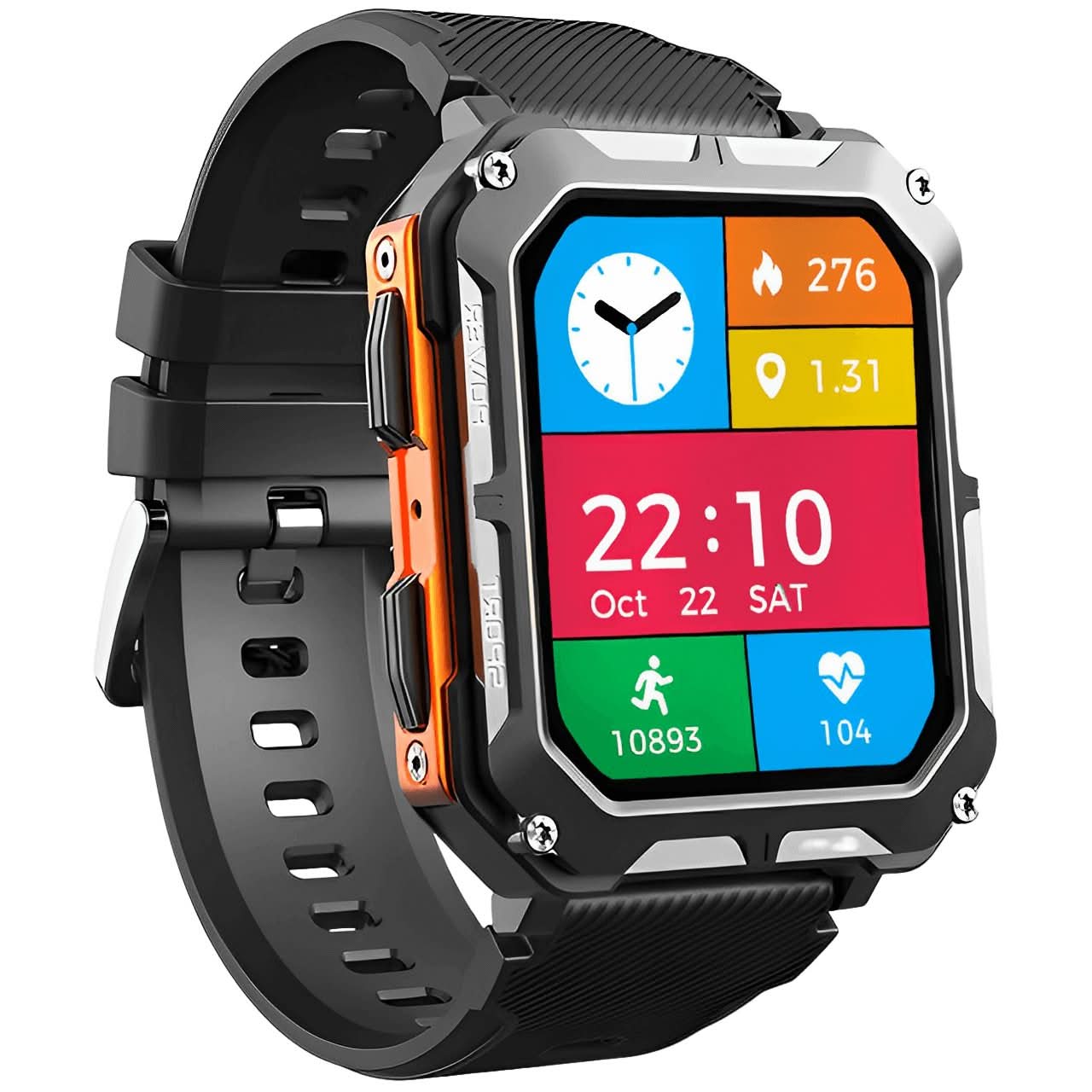 Robuuste Smartwatch met Hartslagmeter en GPS
