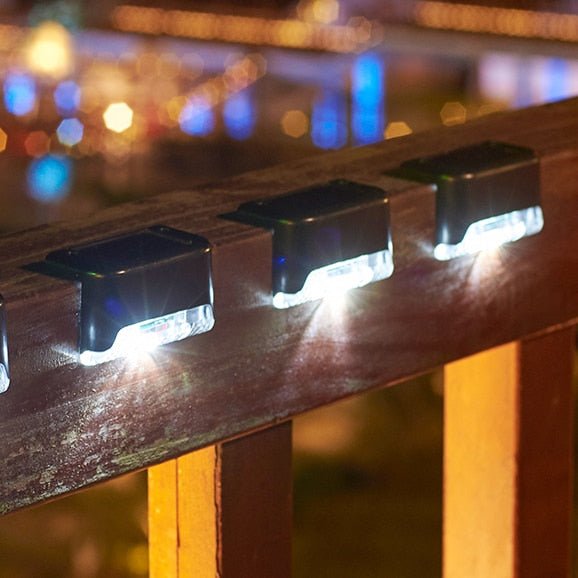 Zonne-Energie Traplamp Waterdicht met Lichtschakelaar