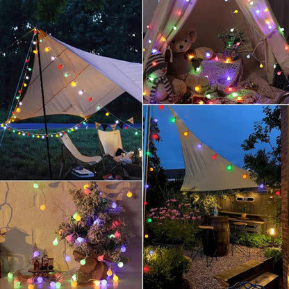 Halloween LED Lampen Buiten Solar Snoerlampen Waterdicht