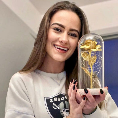 Rode Roos Sieraden Eeuwige Liefde Symbool
