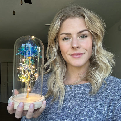Rode Roos Sieraden Eeuwige Liefde Symbool