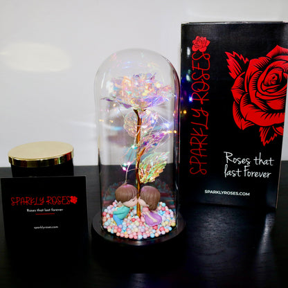Rode Roos Sieraden Eeuwige Liefde Symbool