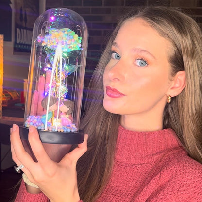 Rode Roos Sieraden Eeuwige Liefde Symbool
