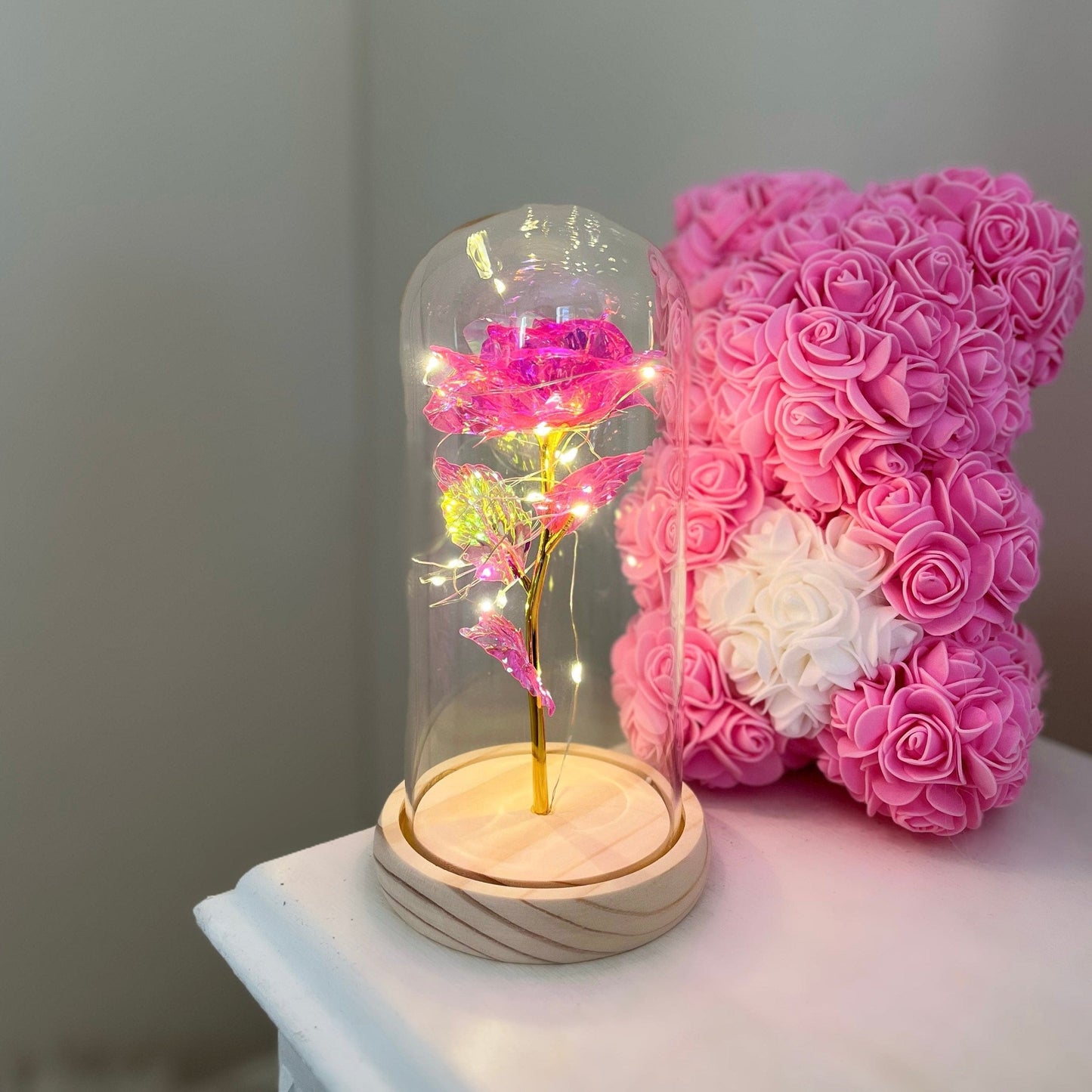 Rode Roos Sieraden Eeuwige Liefde Symbool