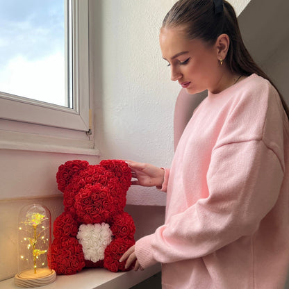 Rode Roos Sieraden Eeuwige Liefde Symbool