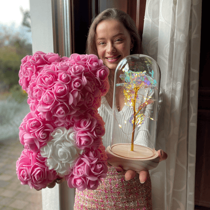 Rode Roos Sieraden Eeuwige Liefde Symbool