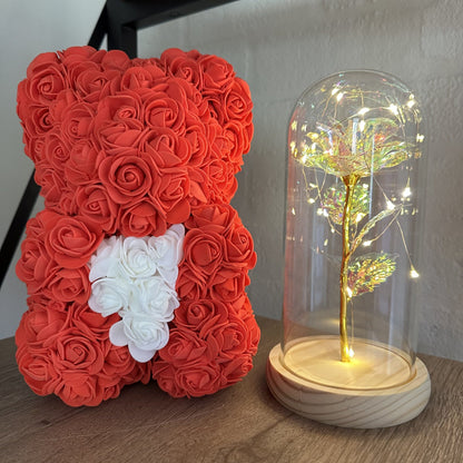 Rode Roos Sieraden Eeuwige Liefde Symbool