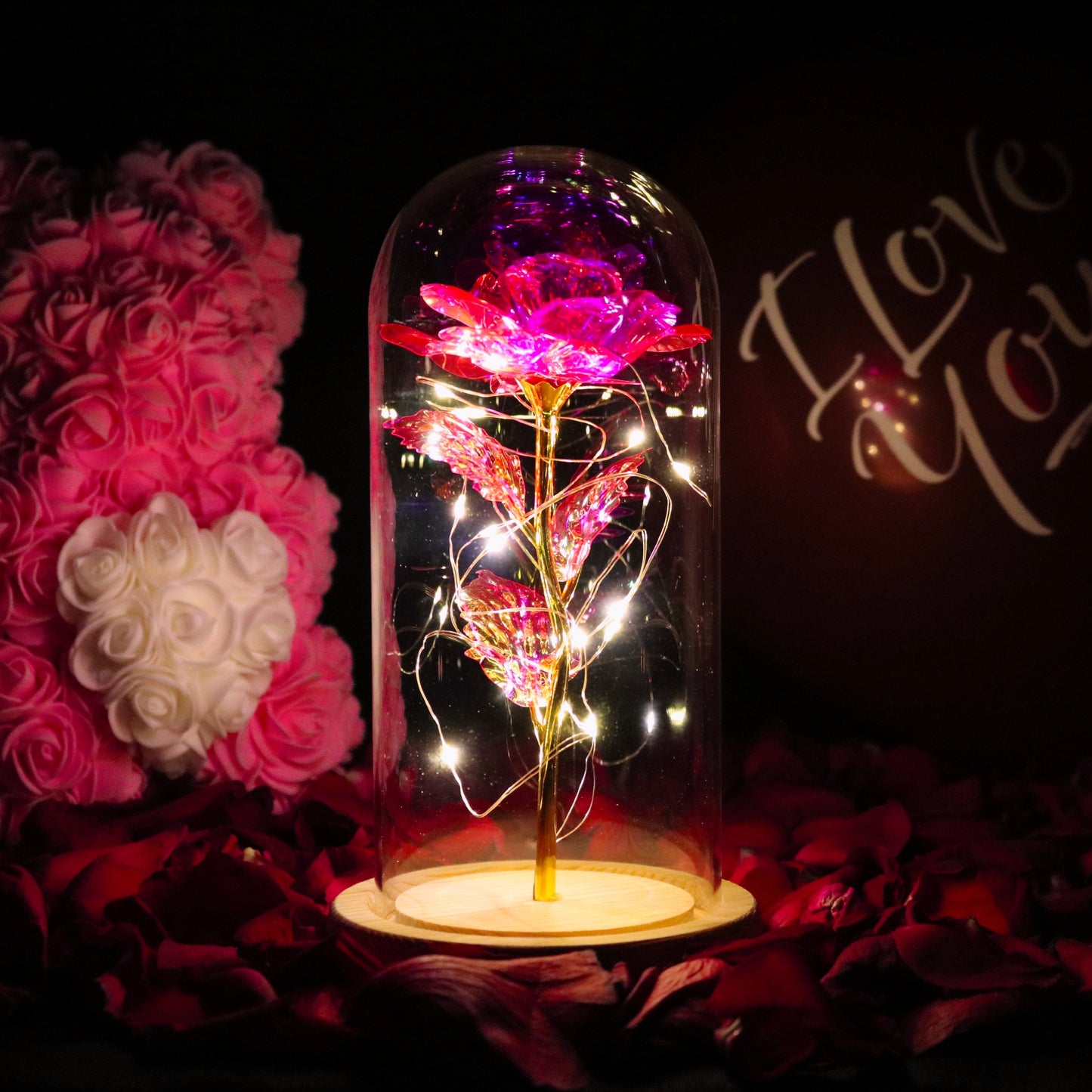 Rode Roos Sieraden Eeuwige Liefde Symbool