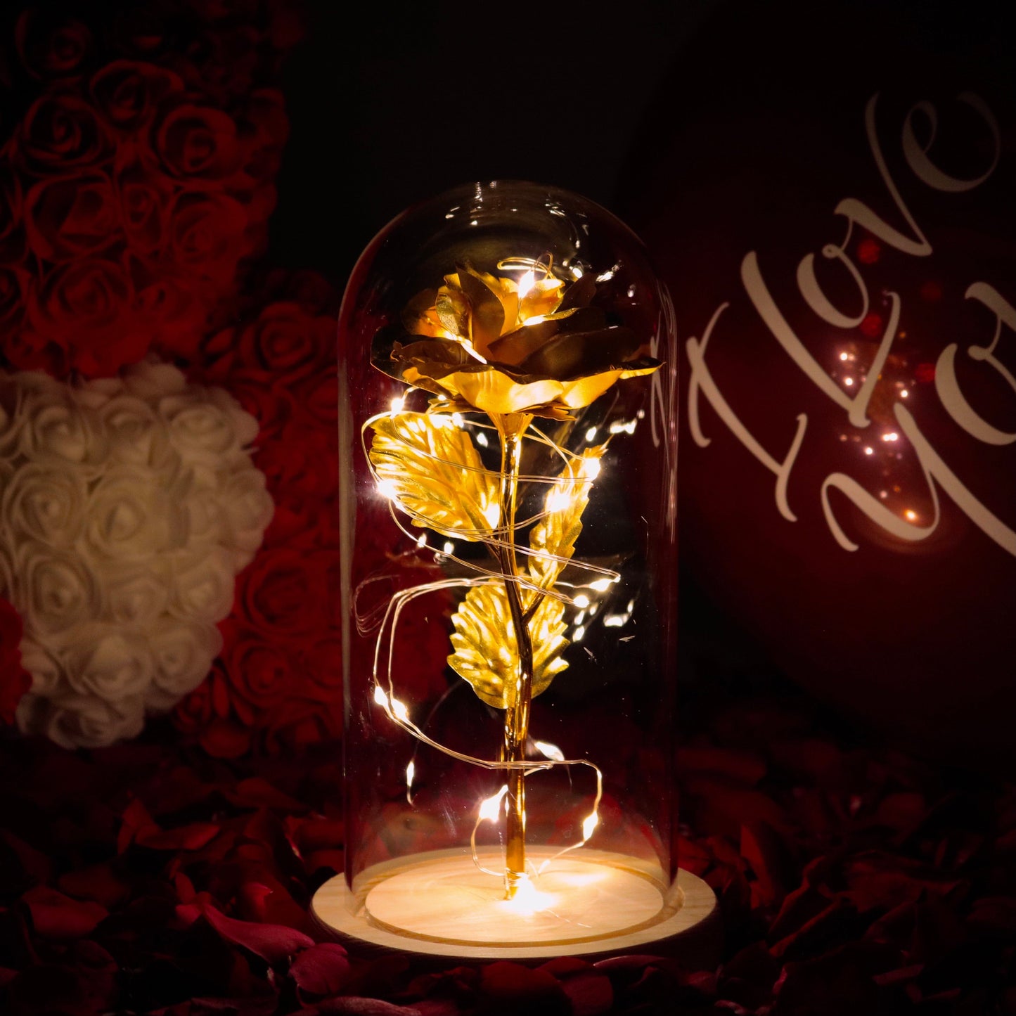 Rode Roos Sieraden Eeuwige Liefde Symbool