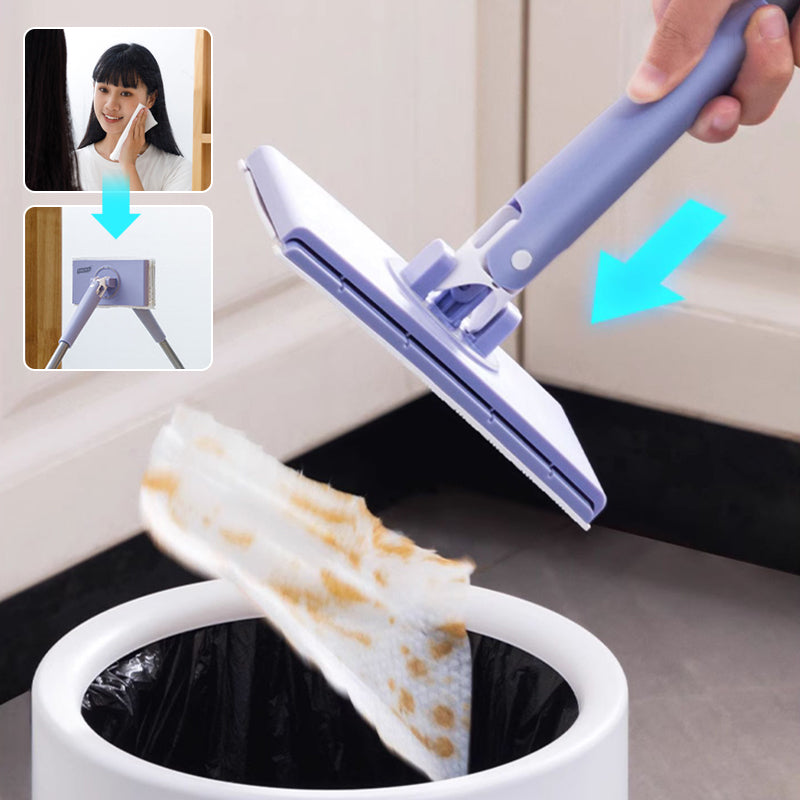 Mini Dweilmop Handsfree voor Alle Oppervlakken