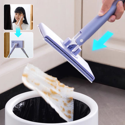 Mini Dweilmop Handsfree voor Alle Oppervlakken