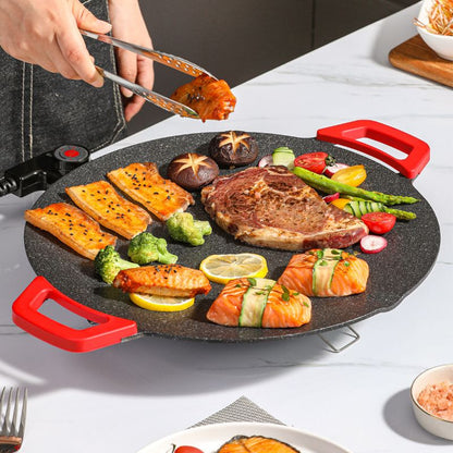 Elektrische Grillplaat Rookvrij voor Binnen en Buiten