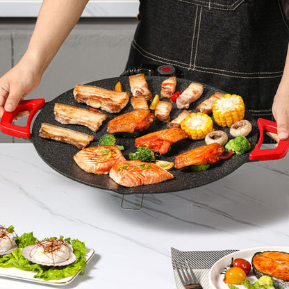 Elektrische Grillplaat Rookvrij voor Binnen en Buiten