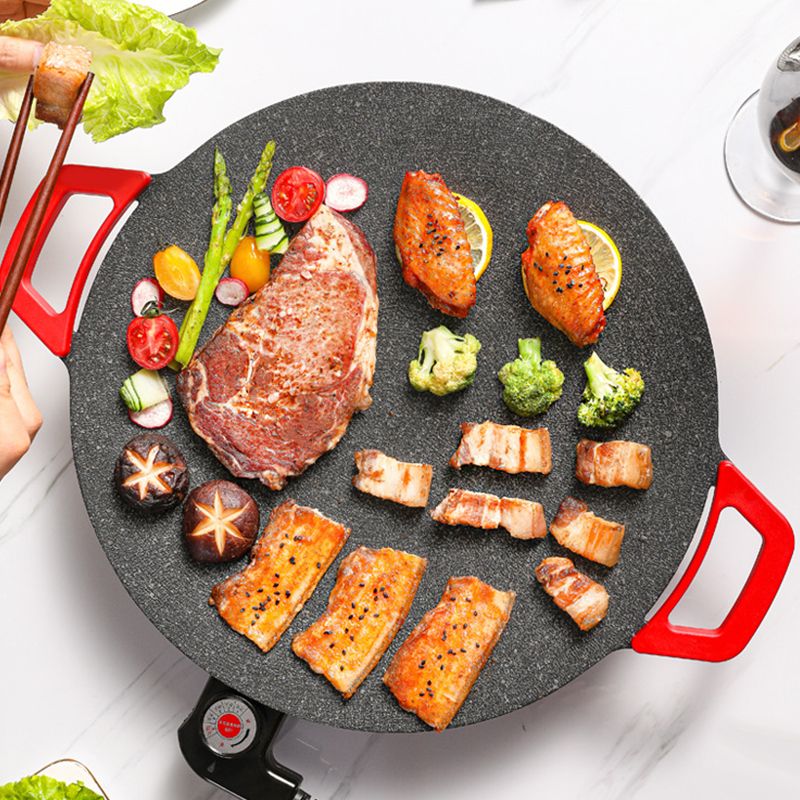 Elektrische Grillplaat Rookvrij voor Binnen en Buiten
